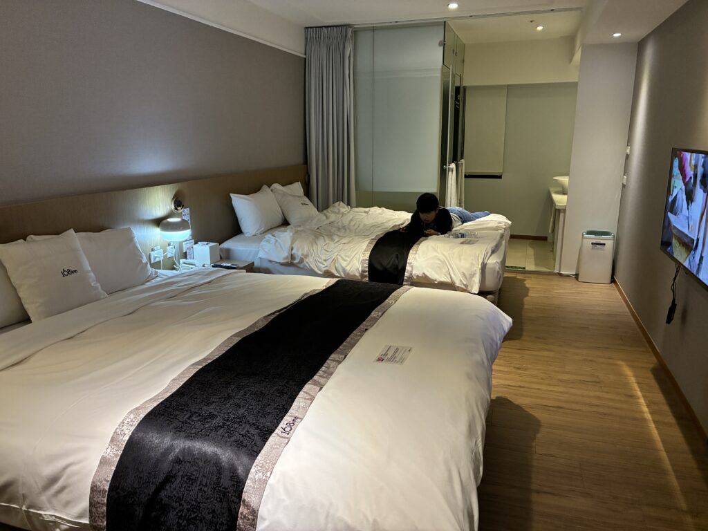 Stay Inn 2の客室ベッド