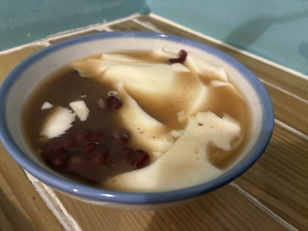 夏樹甜品で食べた杏仁スイーツ